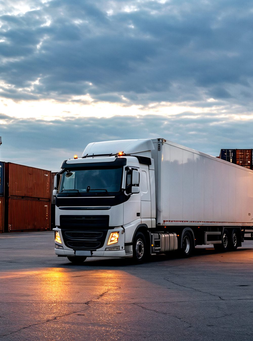 truck-shipping-port